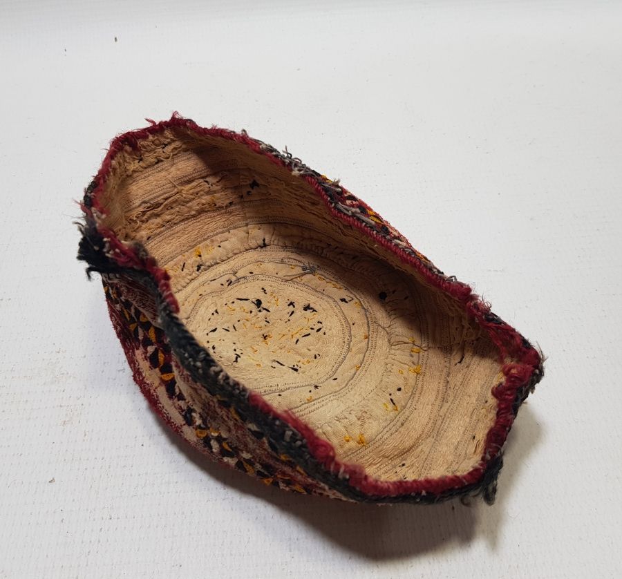 OSMANLI DÖNEMİ NADİR TİPTE EL İŞİ DAMAT TAKKESİ