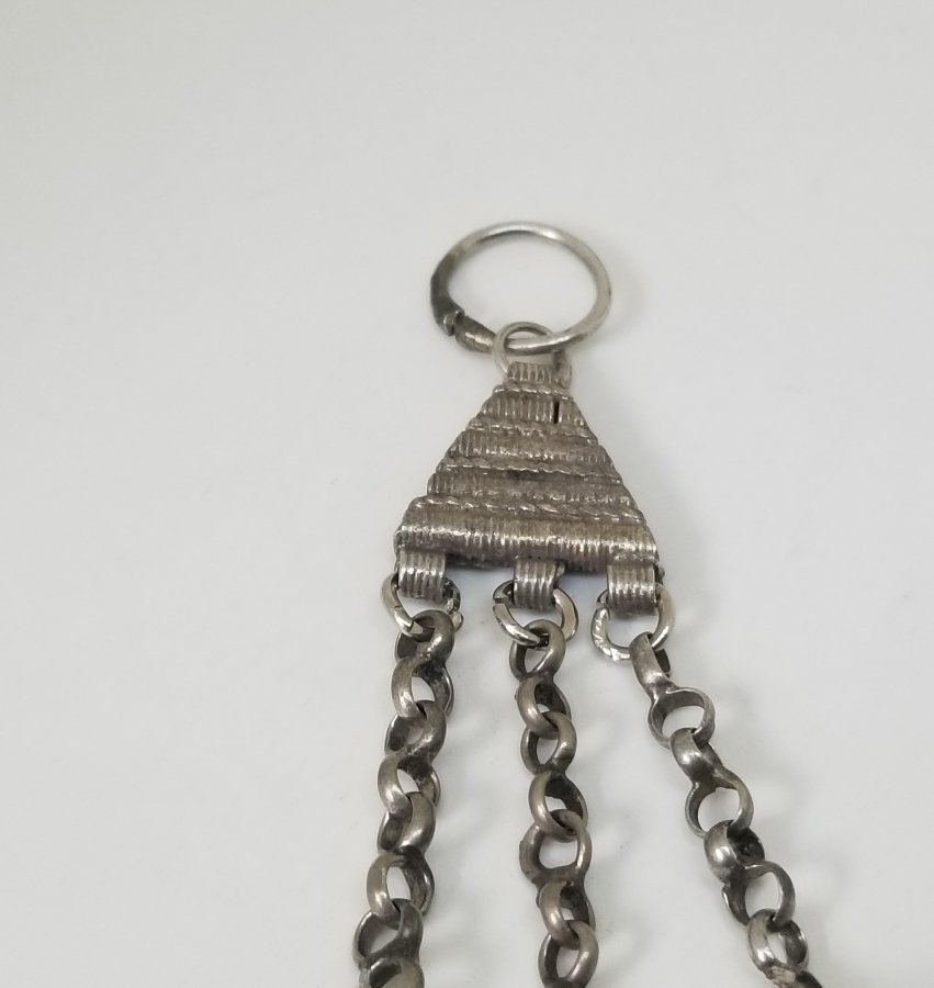 OSMANLI DÖNEMİ GÜMÜŞ TESPİH PÜSKÜLÜ