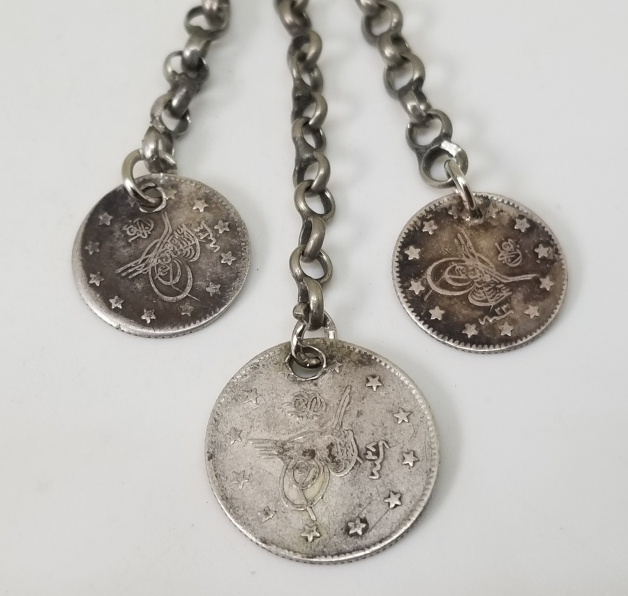 OSMANLI DÖNEMİ GÜMÜŞ TESPİH PÜSKÜLÜ