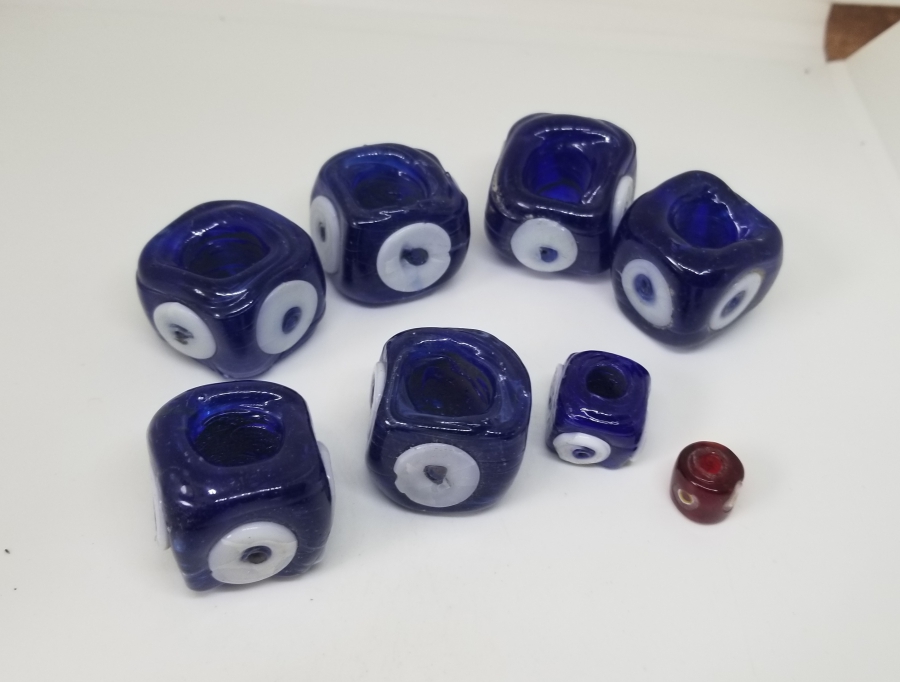 EL YAPIMI ANTİKA NAZAR BONCUKLARI LOTU