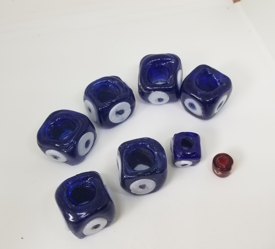 EL YAPIMI ANTİKA NAZAR BONCUKLARI LOTU