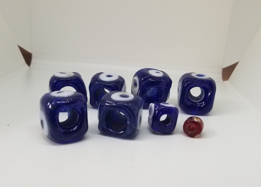 EL YAPIMI ANTİKA NAZAR BONCUKLARI LOTU