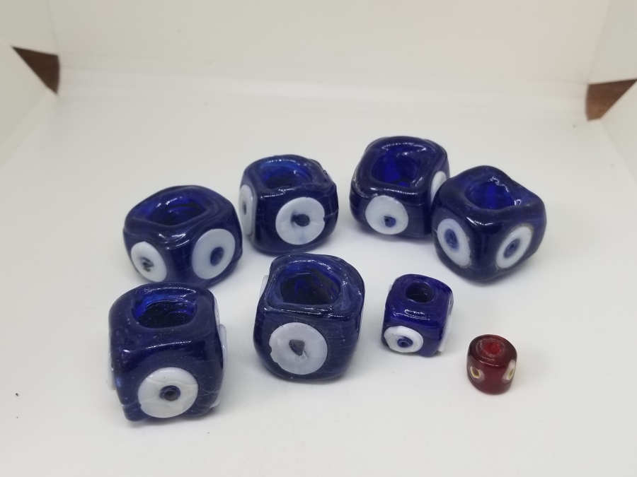 EL YAPIMI ANTİKA NAZAR BONCUKLARI LOTU