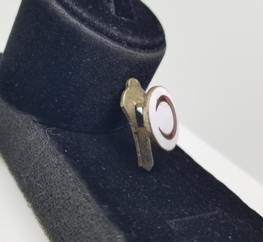 OSMANLI DÖNEMİ MİNELİ HİLAL-İ AHMER ROZET