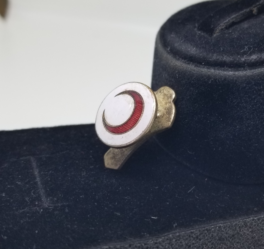 OSMANLI DÖNEMİ MİNELİ HİLAL-İ AHMER ROZET