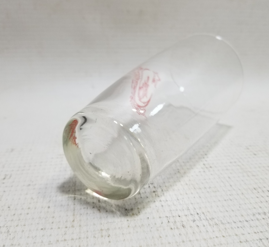 CUMHURİYET BAŞLARI ÇOK NADİR ÜZERİ BOZKURT VE AY YILDIZLI BARDAK