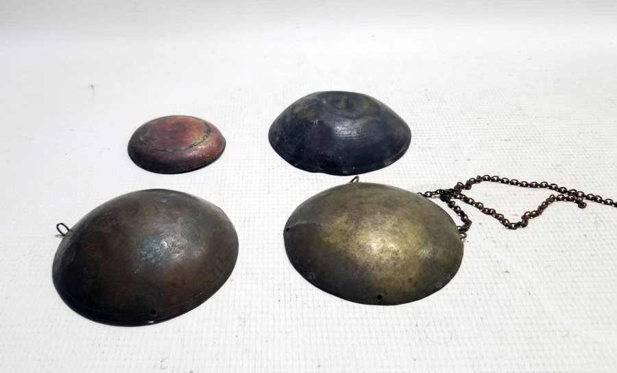 OSMANLI DÖNEMİ DAMGALI TERAZİ KEFELERİ LOTU