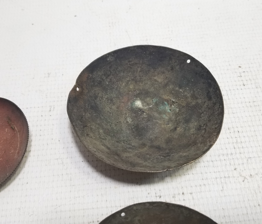 OSMANLI DÖNEMİ DAMGALI TERAZİ KEFELERİ LOTU