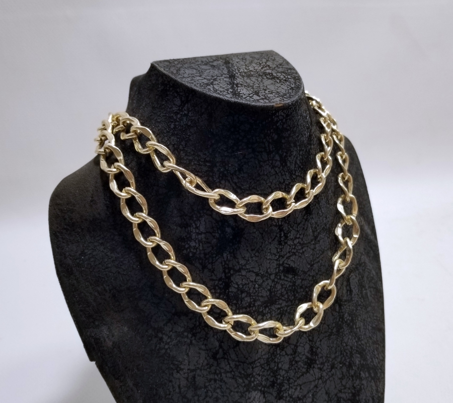 ALTIN KAPLAMA İNGİLİZ GERDANLIK