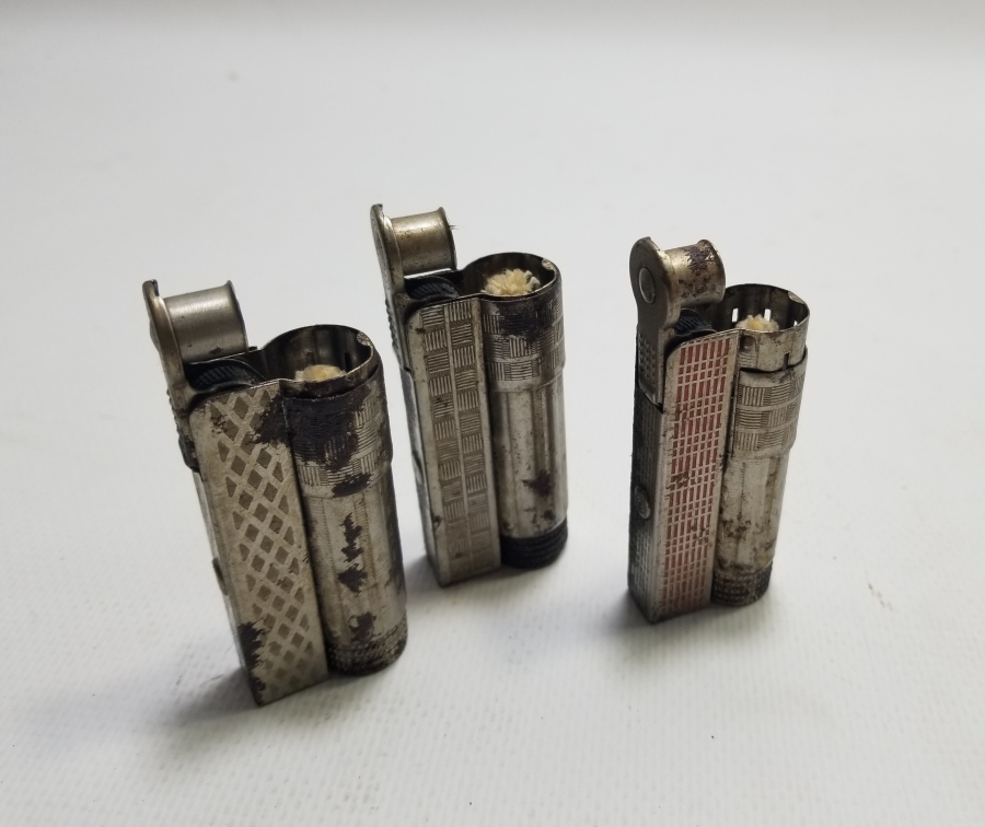 3 ADET ANTİKA MUHTAR ÇAKMAĞI