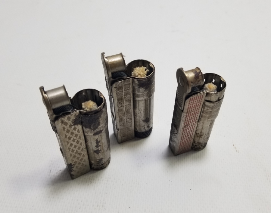 3 ADET ANTİKA MUHTAR ÇAKMAĞI