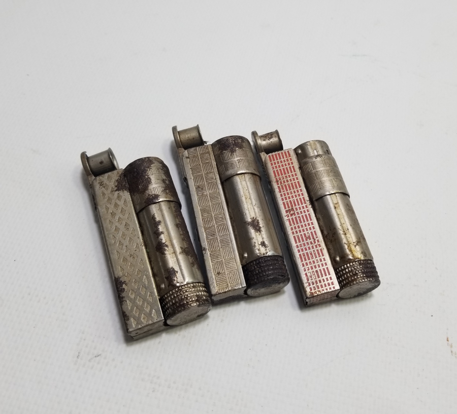 3 ADET ANTİKA MUHTAR ÇAKMAĞI