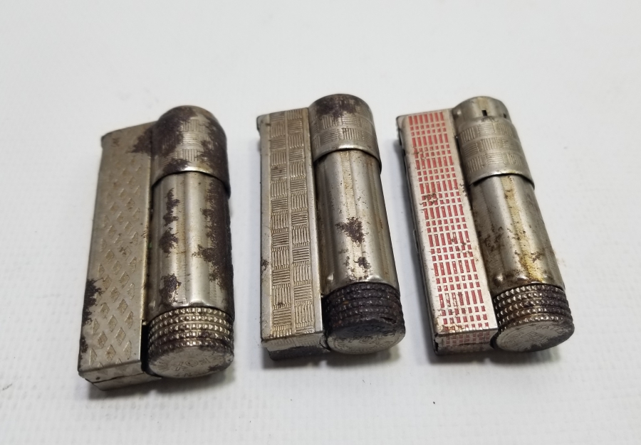 3 ADET ANTİKA MUHTAR ÇAKMAĞI