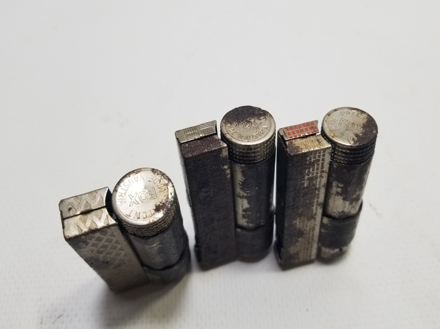 3 ADET ANTİKA MUHTAR ÇAKMAĞI