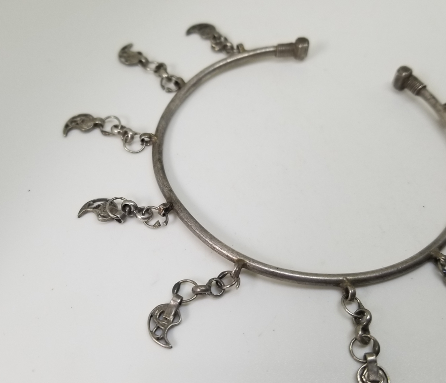 OSMANLI DÖNEMİ NADİR RUM İŞİ GÜMÜŞ PAZUBEND