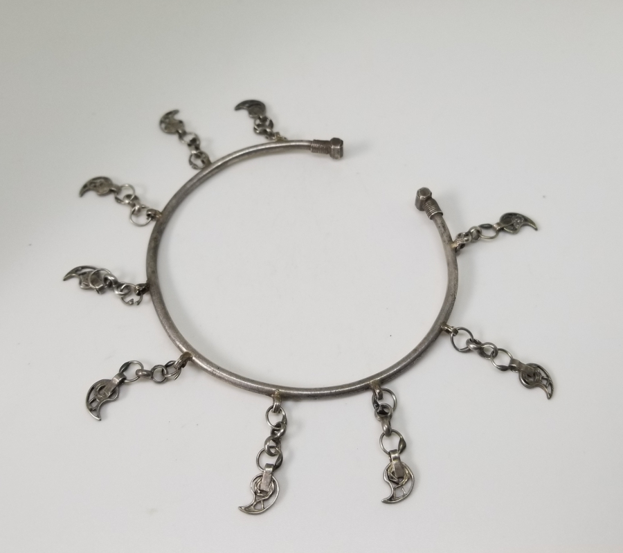 OSMANLI DÖNEMİ NADİR RUM İŞİ GÜMÜŞ PAZUBEND