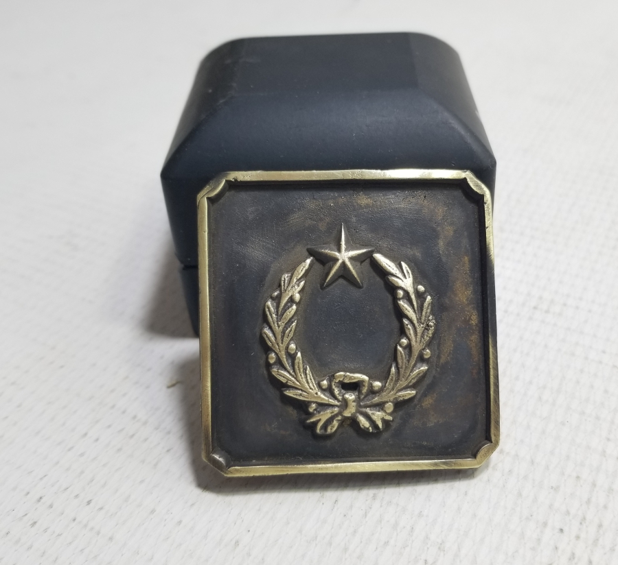 NADİR TİPTE OSMANLI DÖNEMİ ERTUĞRUL ALAYLARI SUBAY KEMER TOKASI