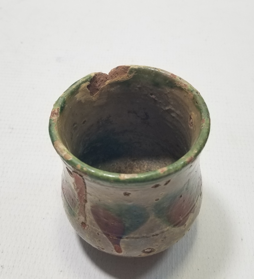 NADİR TİPTE OSMANLI DÖNEMİ KÜTAHYA DALDIRMA