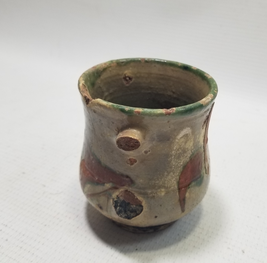 NADİR TİPTE OSMANLI DÖNEMİ KÜTAHYA DALDIRMA