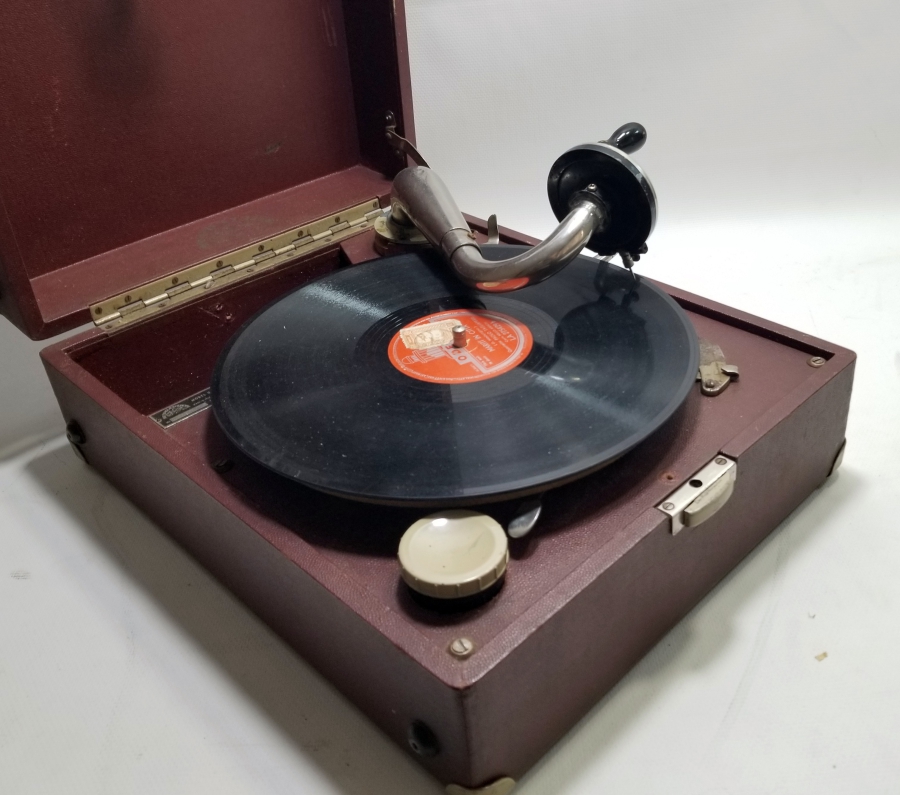 OSMANLI DÖNEMİ ÇALIŞIR DURUMDA GRAMAFON