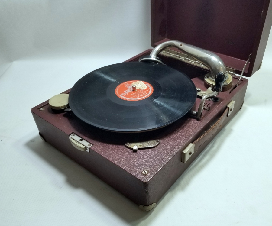 OSMANLI DÖNEMİ ÇALIŞIR DURUMDA GRAMAFON