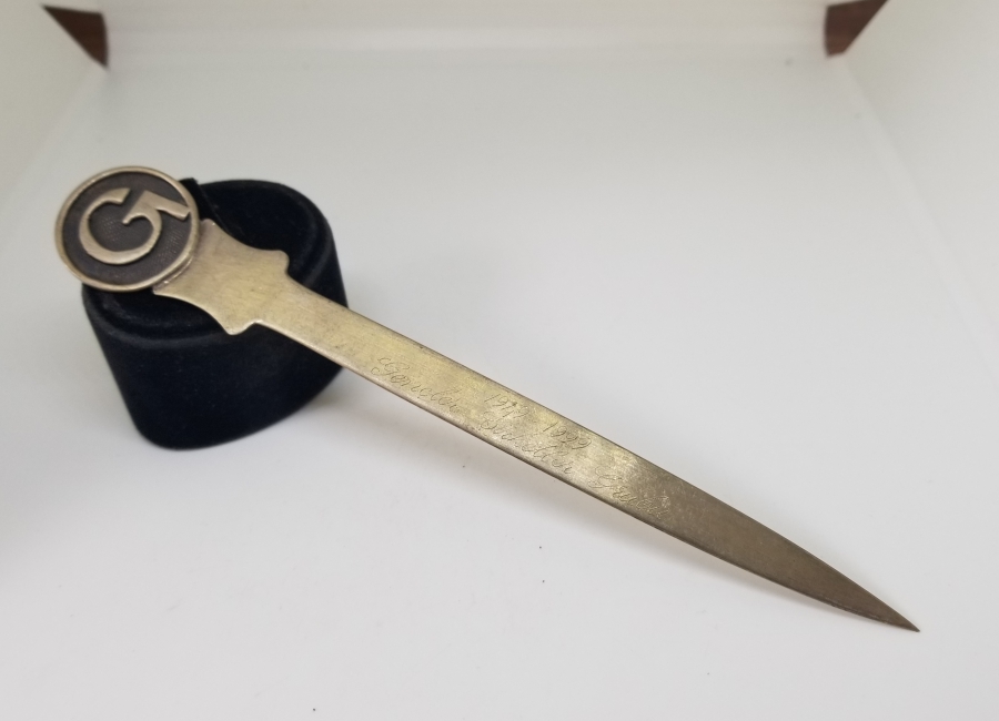 ANTİKA GÜMÜŞ ZARF AÇACAĞI