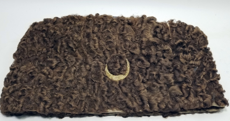 SIRMA HİLALLİ 1. DÜNYA SAVAŞI DÖNEMİ TOPÇU SUBAY KALPAĞI