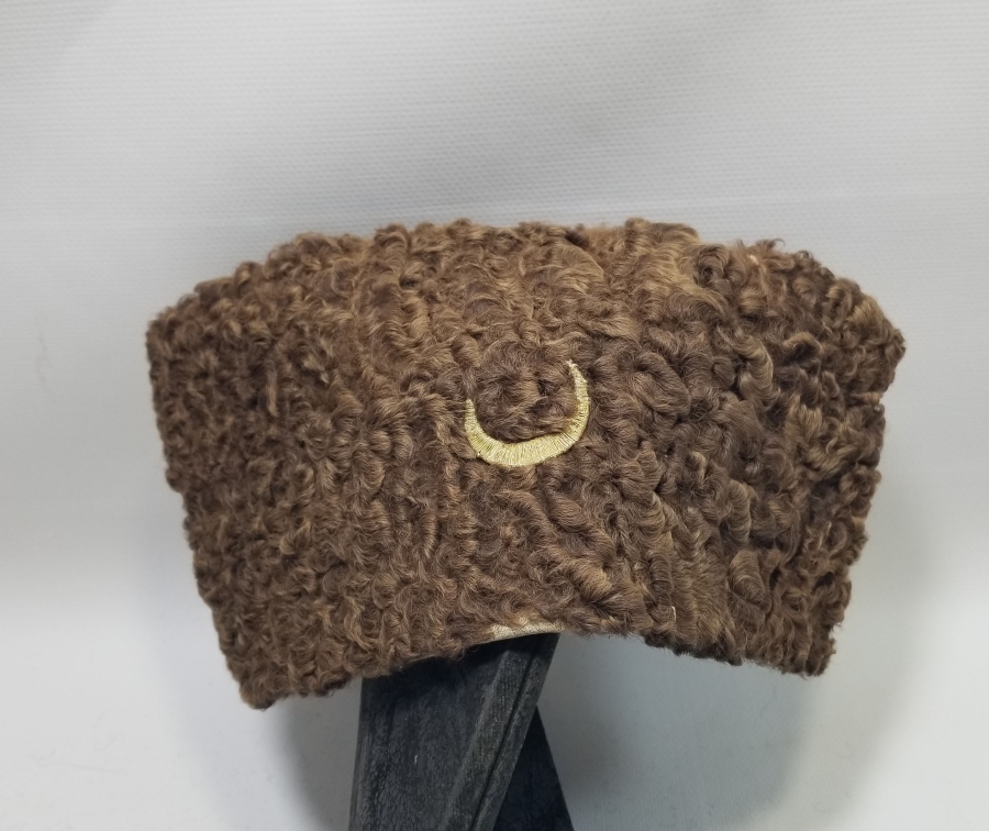 SIRMA HİLALLİ 1. DÜNYA SAVAŞI DÖNEMİ TOPÇU SUBAY KALPAĞI