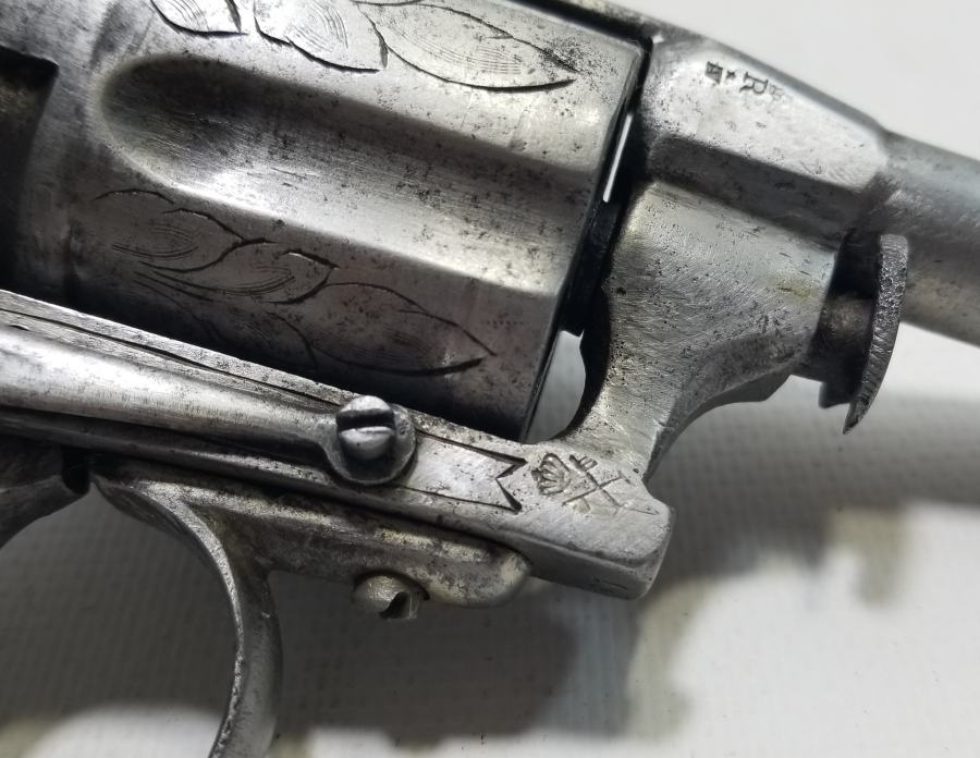 OSMANLI DÖNEMİ ÜZERİ İŞLEMELİ KARADAĞLI SUBAY TABANCASI