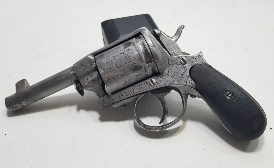 OSMANLI DÖNEMİ ÜZERİ İŞLEMELİ KARADAĞLI SUBAY TABANCASI