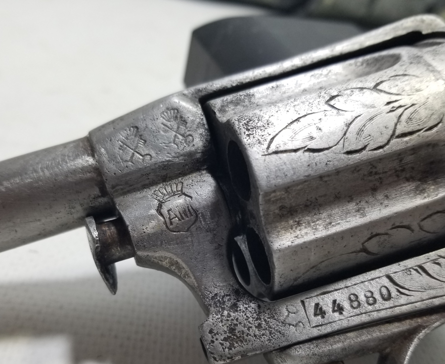 OSMANLI DÖNEMİ ÜZERİ İŞLEMELİ KARADAĞLI SUBAY TABANCASI