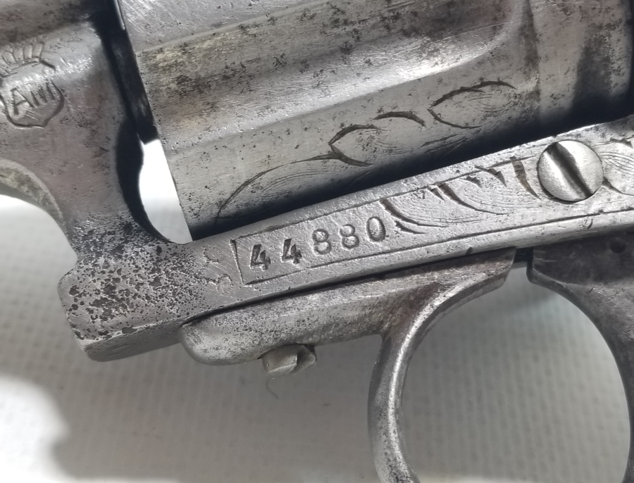 OSMANLI DÖNEMİ ÜZERİ İŞLEMELİ KARADAĞLI SUBAY TABANCASI