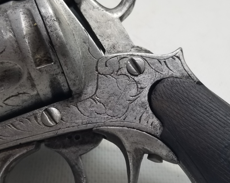 OSMANLI DÖNEMİ ÜZERİ İŞLEMELİ KARADAĞLI SUBAY TABANCASI