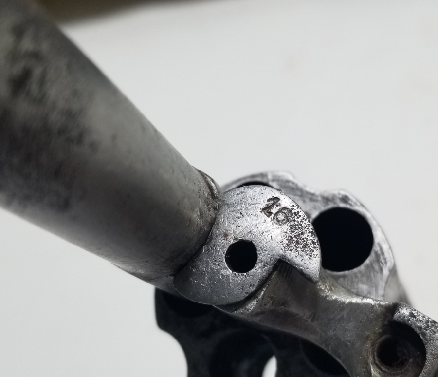 OSMANLI DÖNEMİ ÜZERİ İŞLEMELİ KARADAĞLI SUBAY TABANCASI