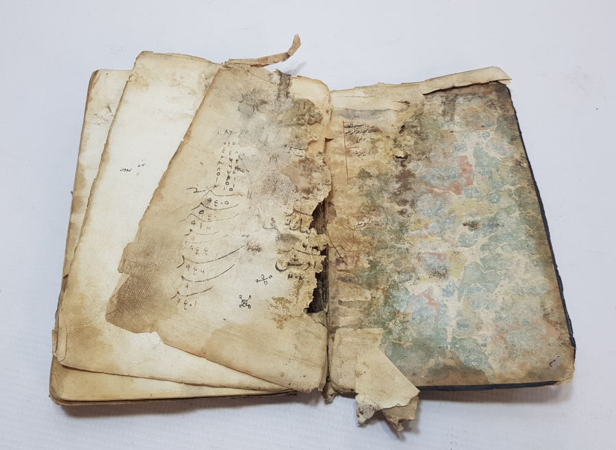 OSMANLI DÖNEMİ EL YAZMA TEKKE İŞİ HALEBİ SAĞIR