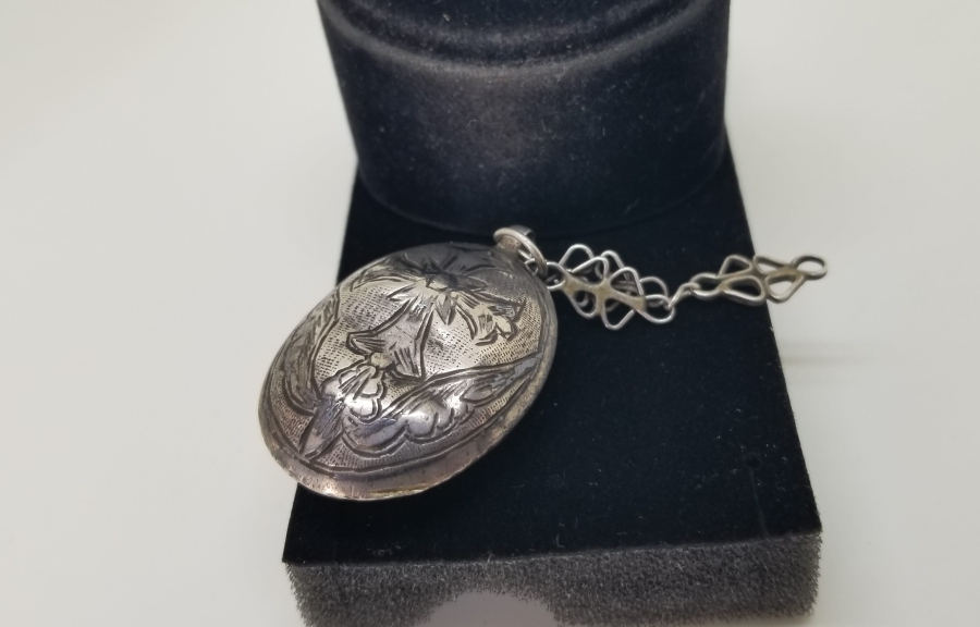 ÜZERİ SÜRYANİCE YAZILI OSMANLI DÖNEMİ SAVATLI GÜMÜŞ KUDÜS TOPRAĞI HAMAYILI