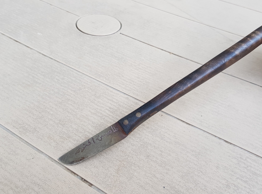 ÜZERİNDE SAHİBİNİN ADI YAZILI ÇOK NADİR HATTAT BIÇAĞI - MAKTA