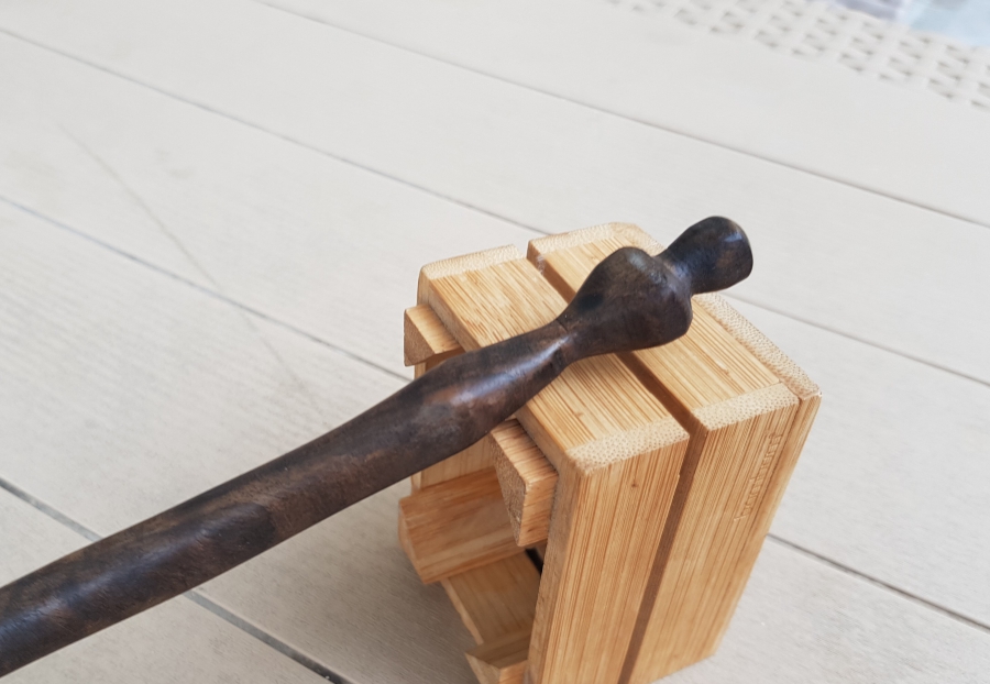 ÜZERİNDE SAHİBİNİN ADI YAZILI ÇOK NADİR HATTAT BIÇAĞI - MAKTA