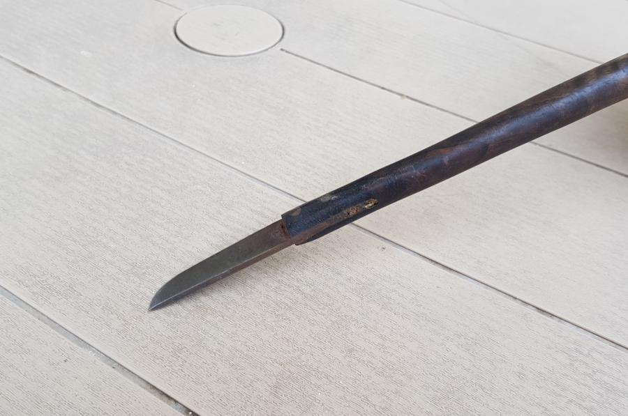 ÜZERİNDE SAHİBİNİN ADI YAZILI ÇOK NADİR HATTAT BIÇAĞI - MAKTA