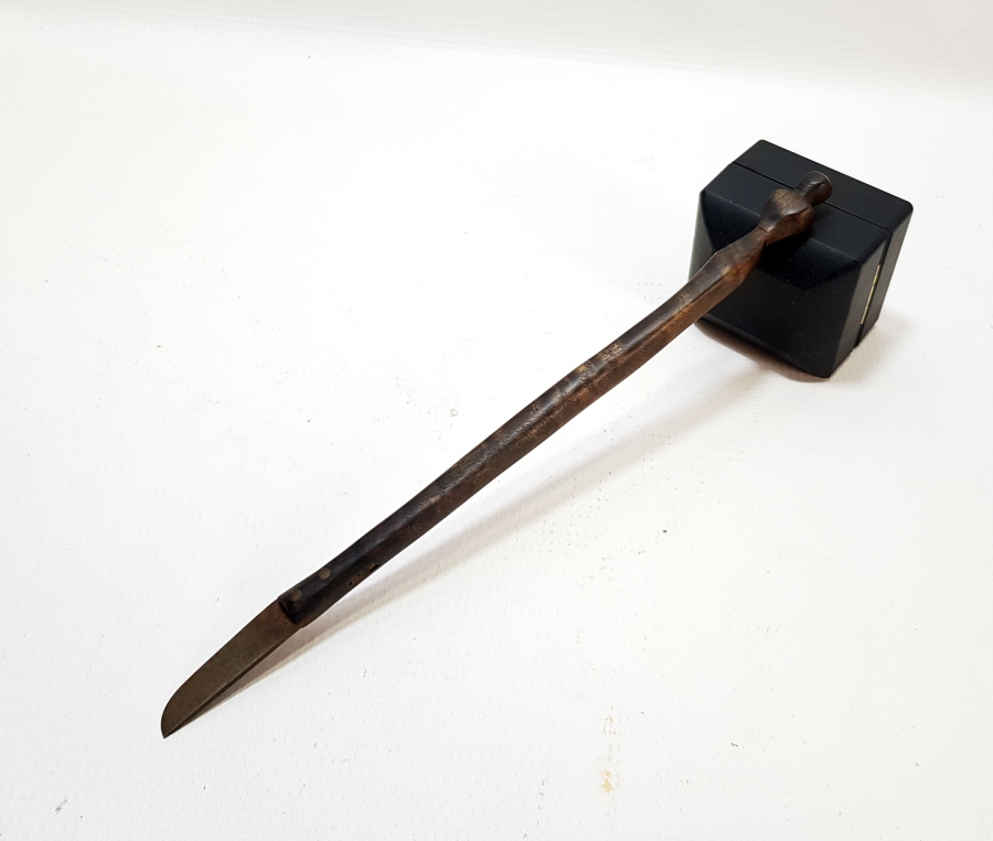 ÜZERİNDE SAHİBİNİN ADI YAZILI ÇOK NADİR HATTAT BIÇAĞI - MAKTA