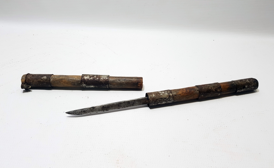 OSMANLI DÖNEMİ GİZLİ ŞİŞLİ ÇERKES İŞİ AT KAMÇISI TUTMACI