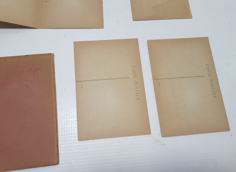 OSMANLI DÖNEMİ ÇOK NADİR ORİJİNAL ALBÜMÜNDE PADİŞAH KARTLARI SERİSİ KARTPOSTAL TAKIMI