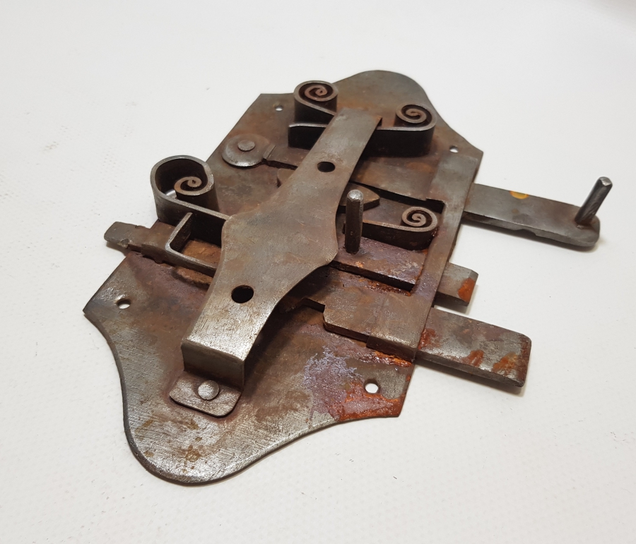 OSMANLI DÖNEMİ EL YAPIMI KONAK İŞİ KAPI KİLİDİ