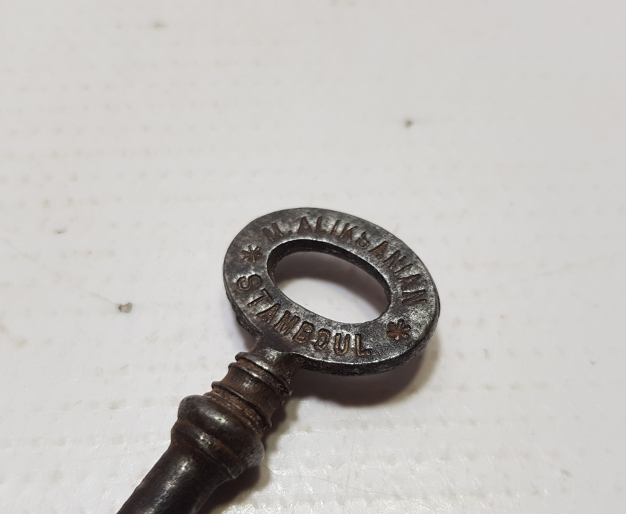 OSMANLI DÖNEMİ ERMENİ YAPIMI NADİR KASA ANAHTARI