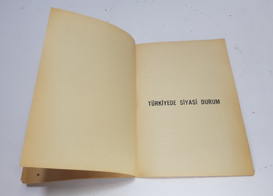 PARTİZAN İSİMLİ 1978 TARİHLİ SOL PROPAGANDA DERGİSİ