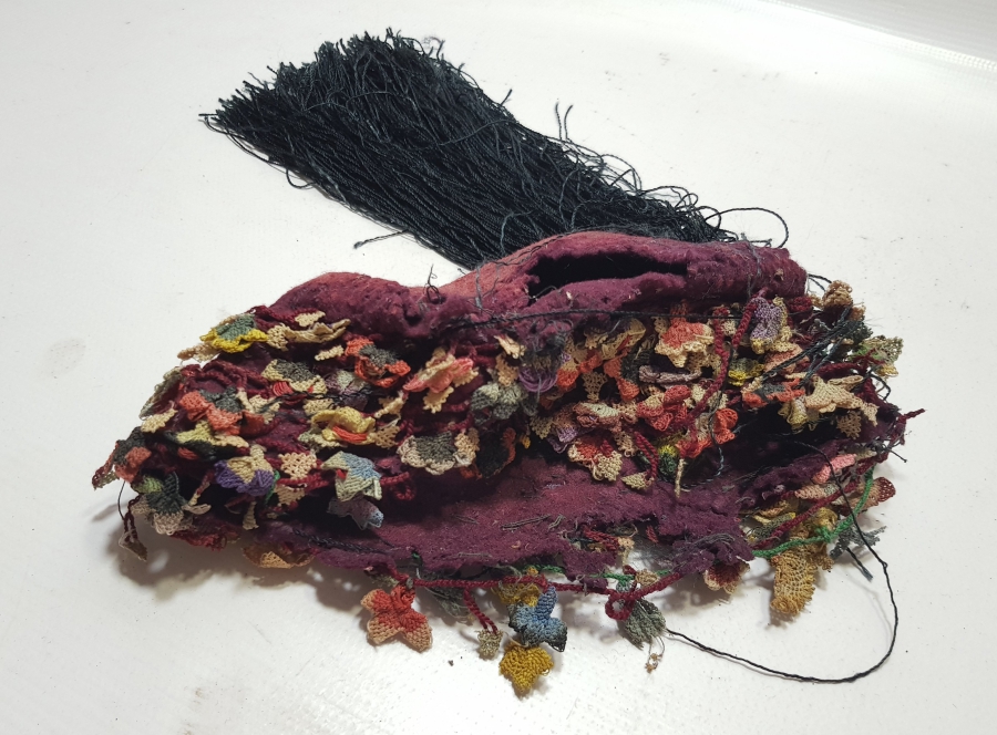 OSMANLI DÖNEMİ ÇOK NADİR İĞNE OYALI EFE FESİ