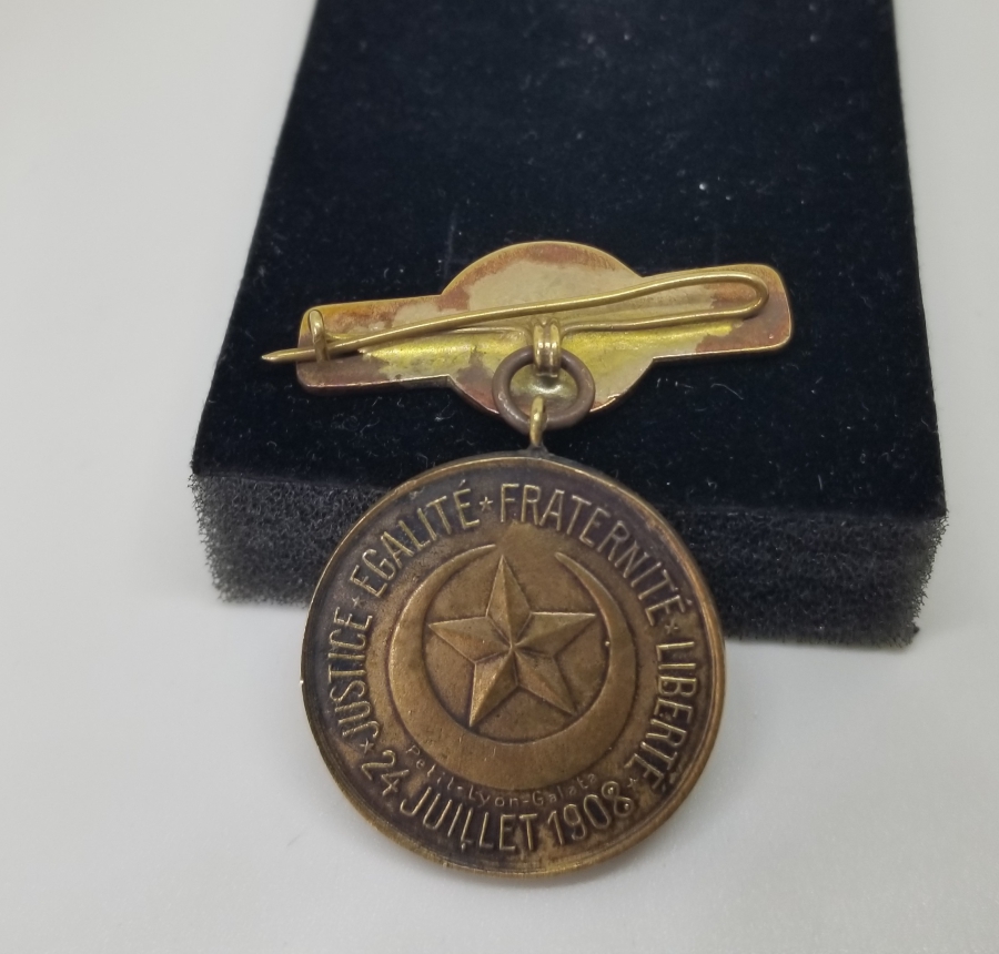 AY YILDIZLI ASKISIYLA NADİR MEŞRUTİYET MADALYASI