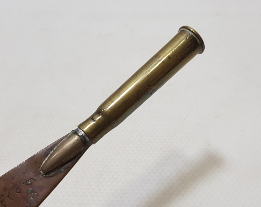 1. DÜNYA SAVAŞI DÖNEMİ BİR İNGİLİZ ASKERİN AİLESİ İÇİN YAPTIĞI ÇOK NADİR SİPER SANATI ZARF AÇACAĞI