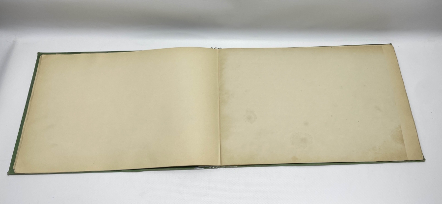 OSMANLI DÖNEMİ DEV BOYDA ÜZERİ OSMANLI DEVLET ARMALI RESİM DEFTERİ