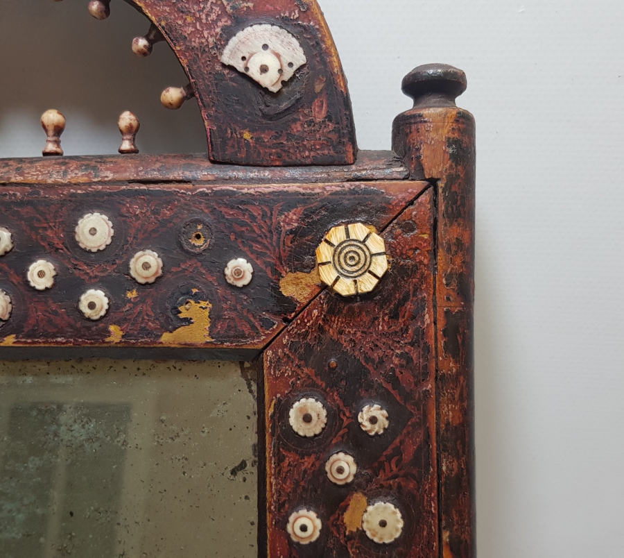 OSMANLI DÖNEMİ ÇOK NADİR EDİRNEKARİ GELİN AYNASI